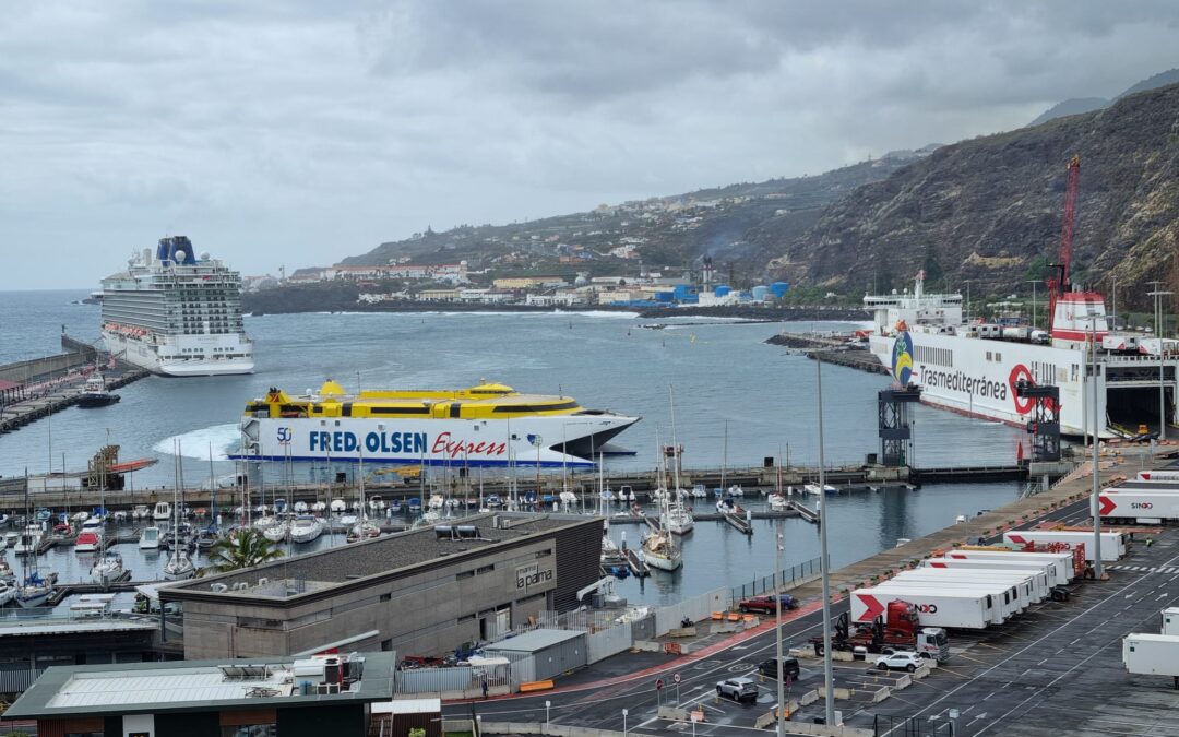 El puerto de La Palma inaugura hoy la temporada de cruceros en los puertos de la provincia