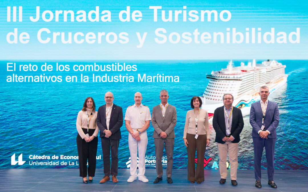 El sector marítimo debate en el puerto de Tenerife el futuro de la transición energética y los combustibles alternativos