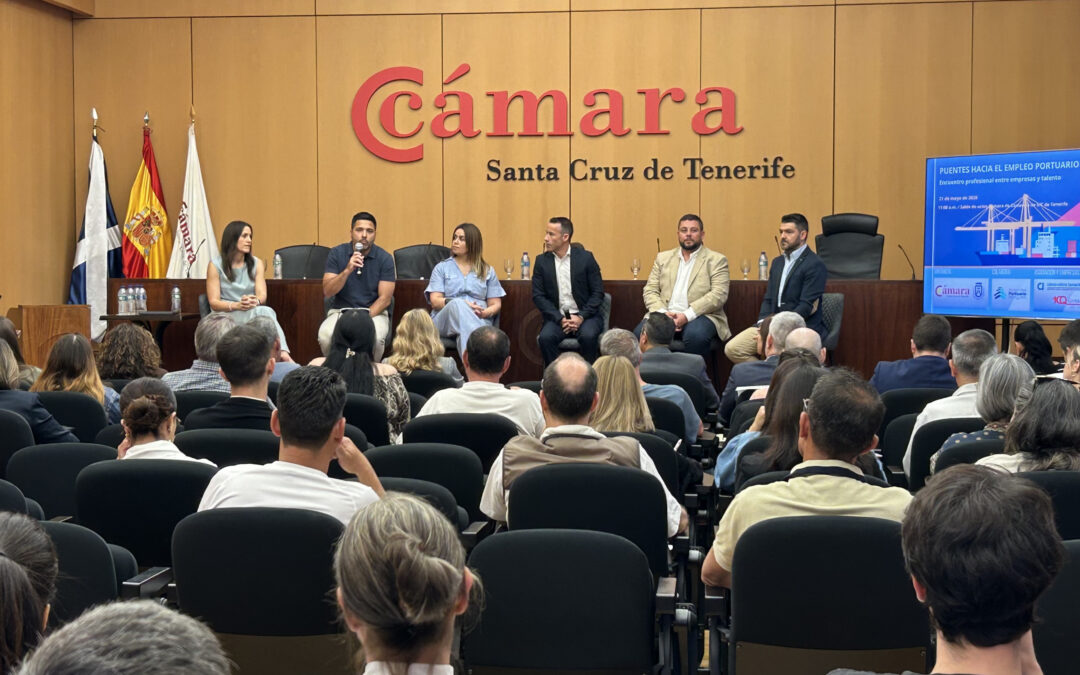 La Cámara de Comercio y Puertos de Tenerife conectan el talento sénior con las oportunidades de empleo del sector portuario