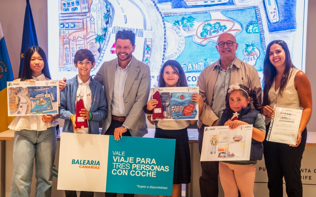 Puertos de Tenerife entrega los galardones de la 37 edición de su programa educativo «Conoce Nuestro Puerto»